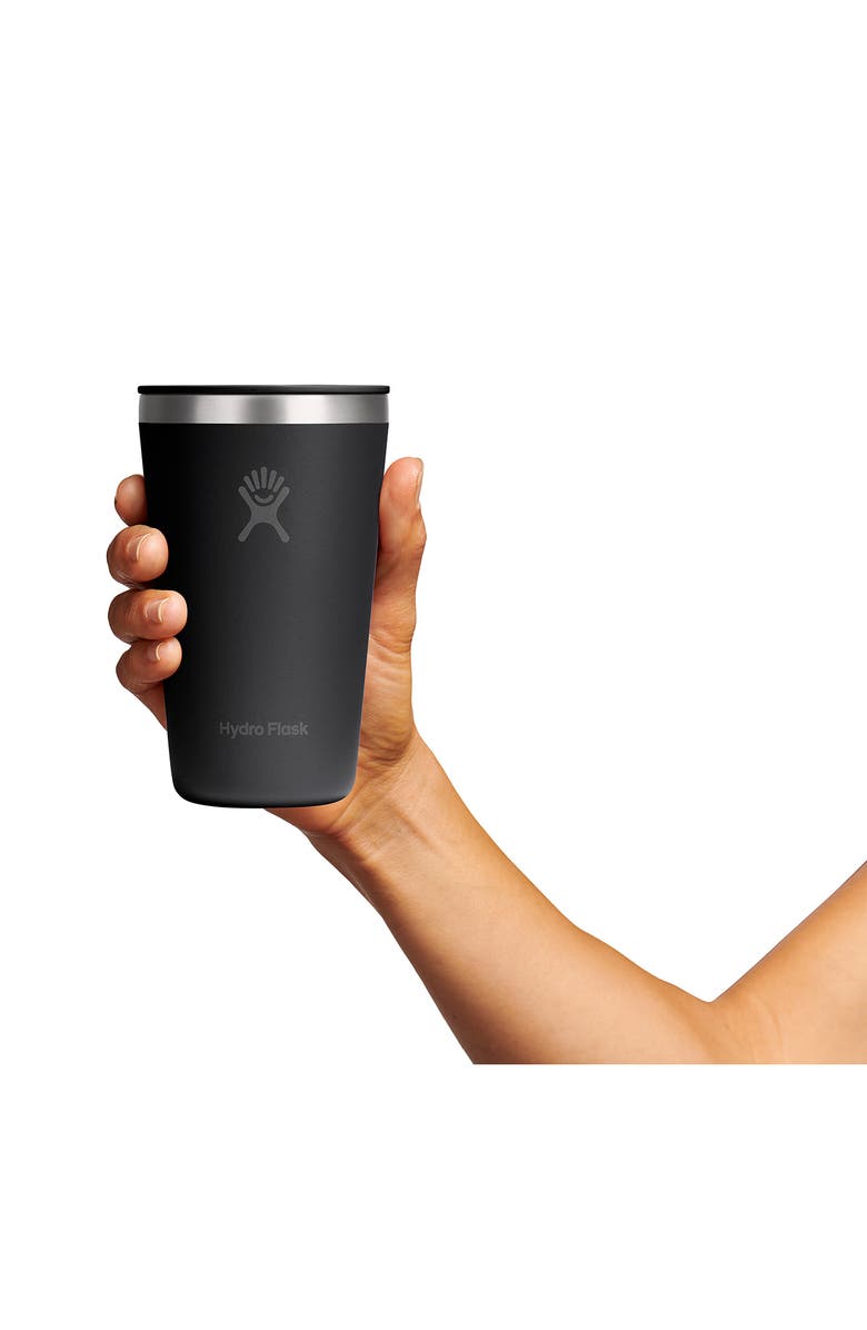 Hydro Flask 16-Ounce All Around<sup>™</sup> Tumbler, Alternate, color, Black
