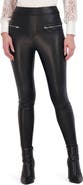 Ookie & Lala Zip Pocket Faux Leather Leggings