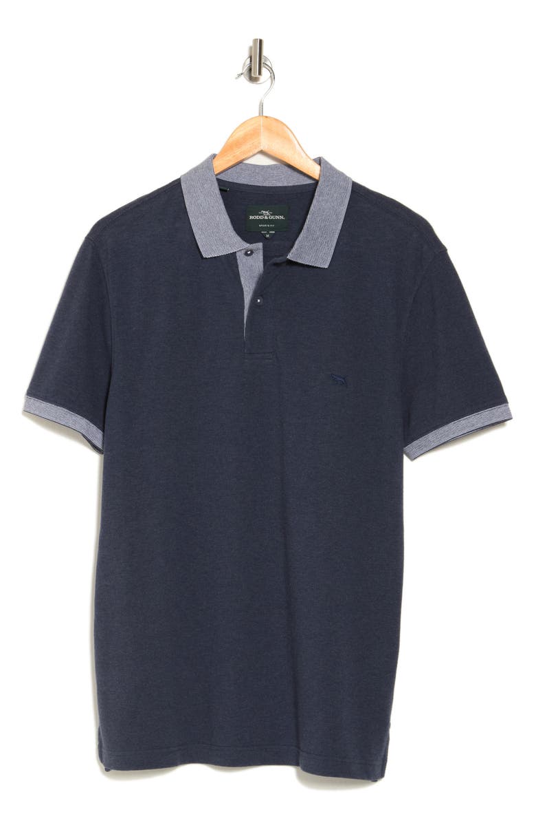 Rodd & Gunn New Haven Sports Fit Piqué Polo, Alternate, color, Navy