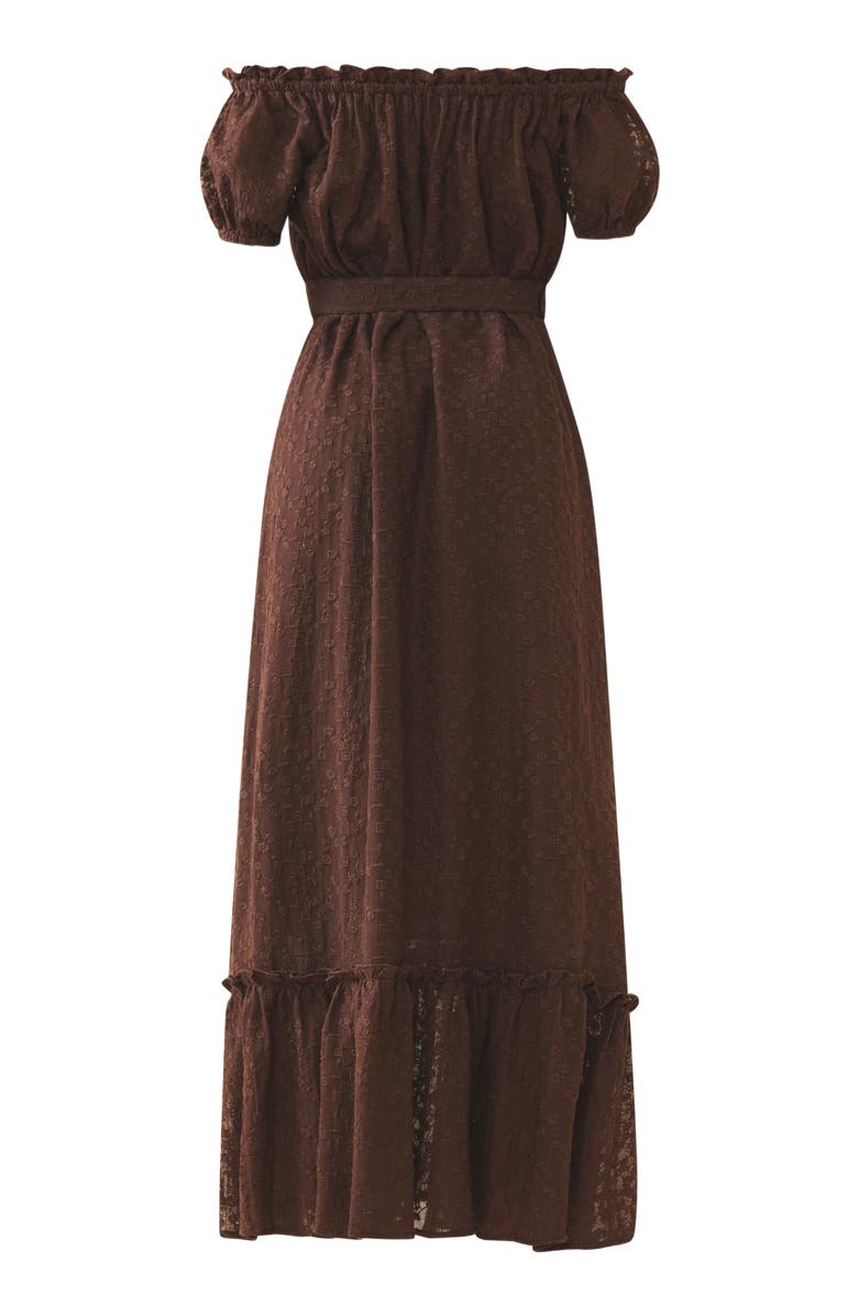 Eddy Luna Dress, Alternate, color, Brown