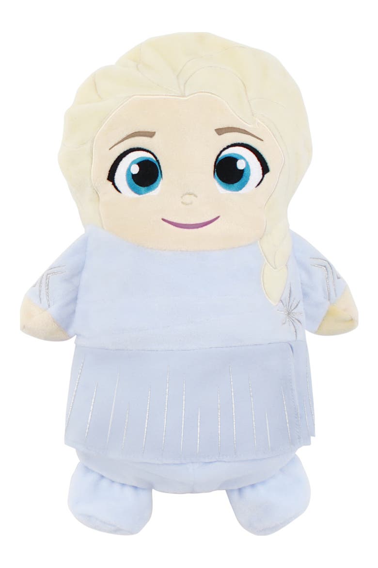 x Disney® Frozen™ Elsa 2-in-1 Stuffed Animal Hoodie, Alternate, color, BLUE MIX