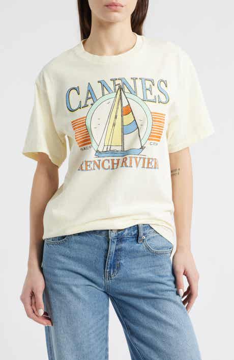 Cannes Cotton Graphic T-Shirt