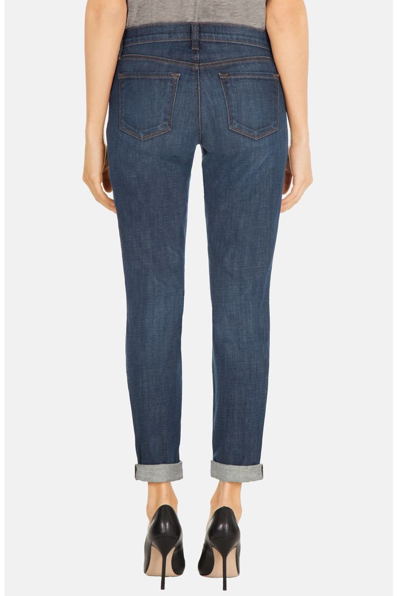 'Midori' Straight Leg Boyfriend Jeans, Alternate, color, PARADISE