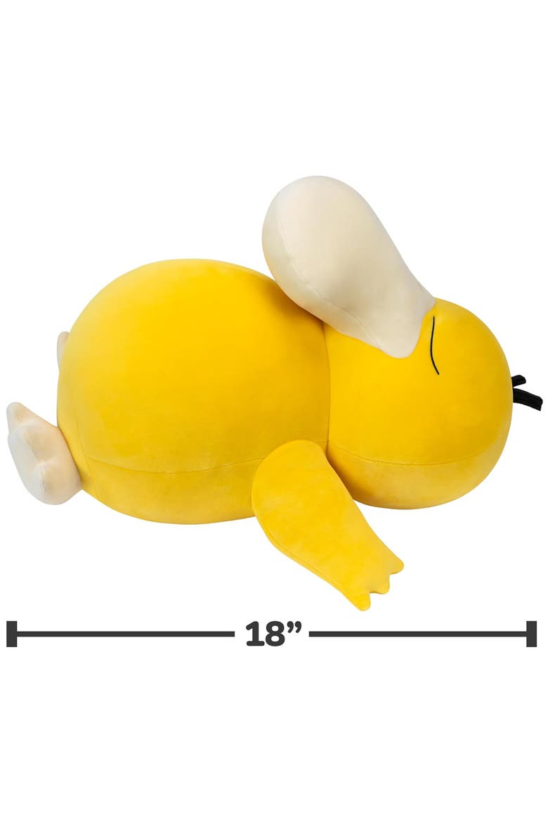 18 Inch Sleeping Psyduck Plush, Alternate, color, Multicolored