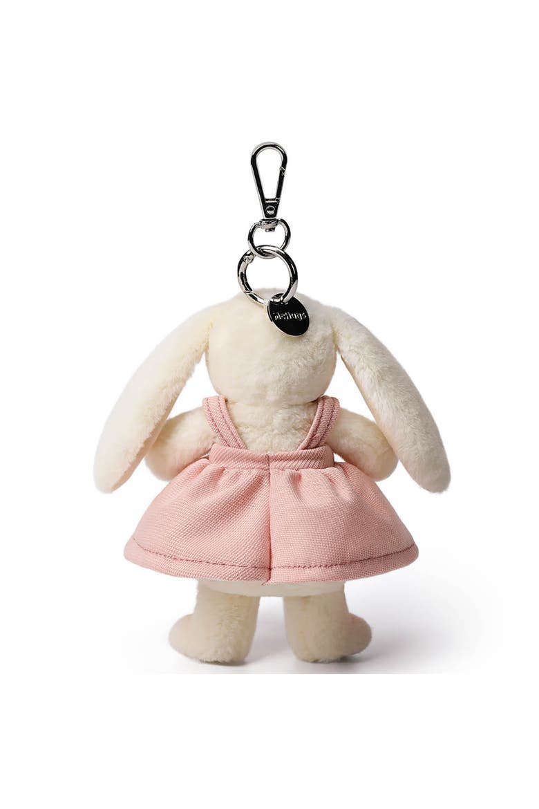 Candy Bunny Plush Bag Charm, Alternate, color, Multicolored
