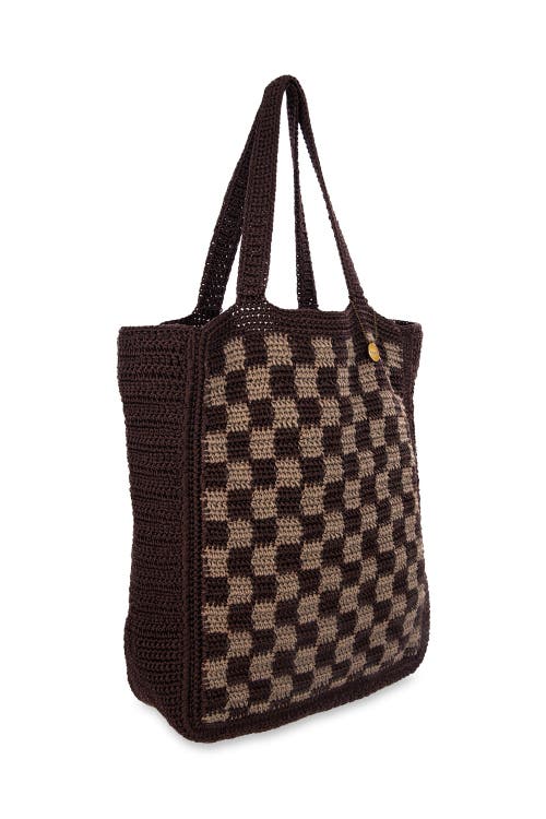 The Sak Lanie Market Tote Hand Crochet Bag In Brown