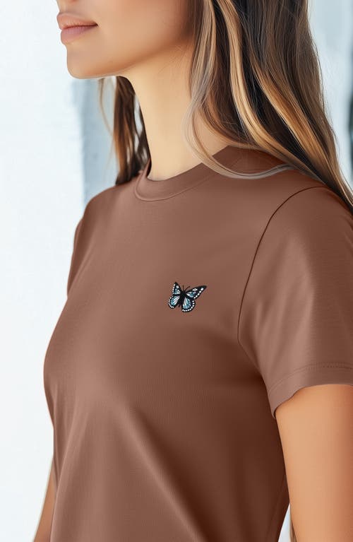 DALIX DALIX BUTTERFLY WOMENS RELAXED TEE