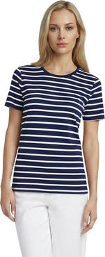 Lands' End Supima Cotton Crew Neck T-Shirt