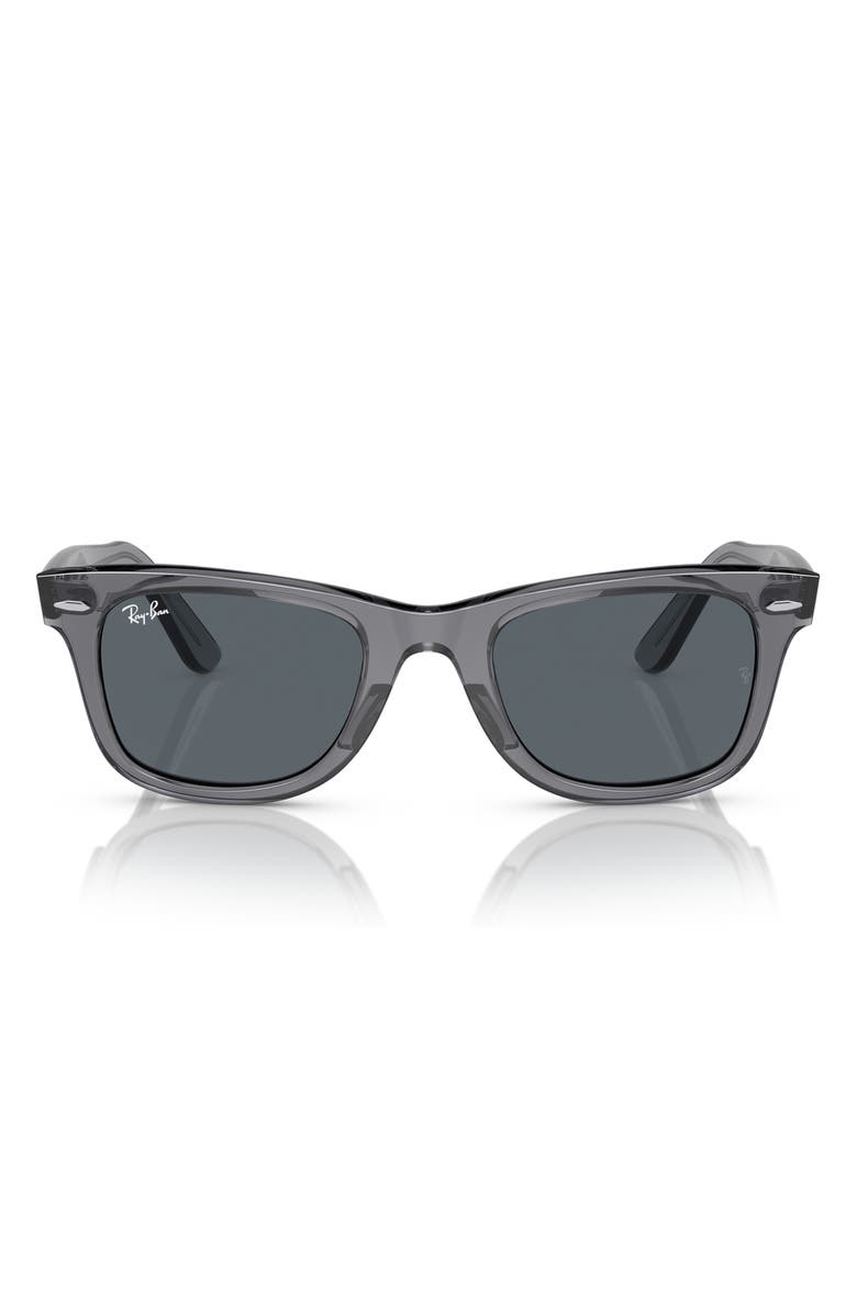 Ray-Ban Classic 50mm Wayfarer Sunglasses, Main, color, Dark Grey