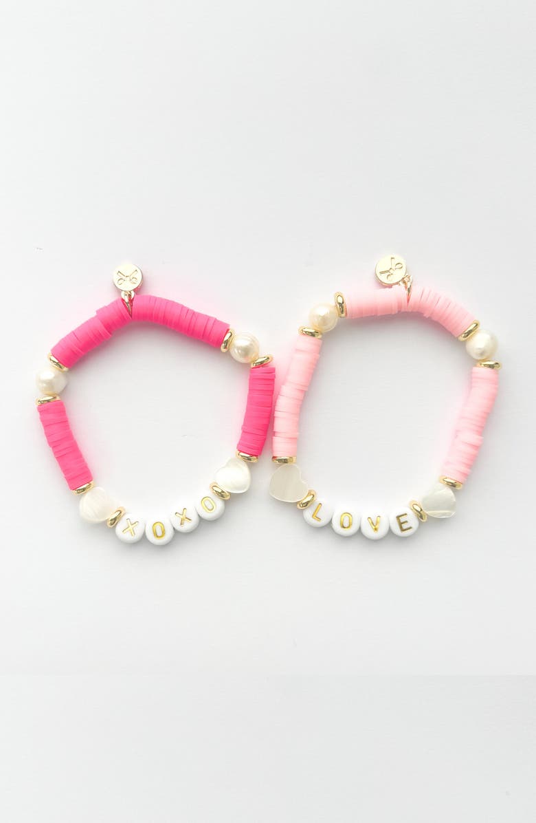 Bits & Bows Valentine's Day XO Gift Bundle, Alternate, color, Pink