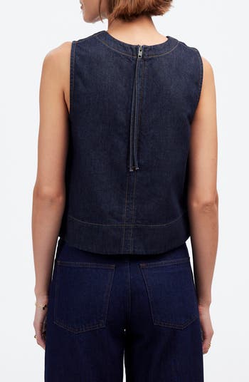 Boxy Denim Shell