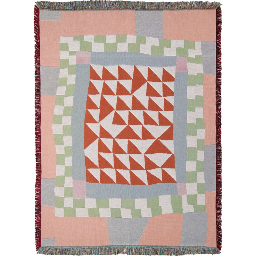 Slowdown Studio Barlow Woven Throw Blanket In Multi
