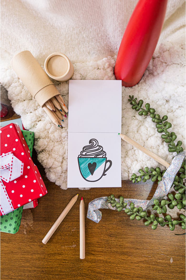 Holiday Mini Adult Coloring Book Bundle, Alternate, color, Christmas