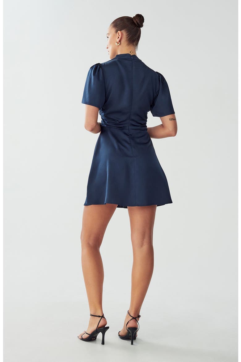 Saray Mini Dress, Alternate, color, Navy Blue