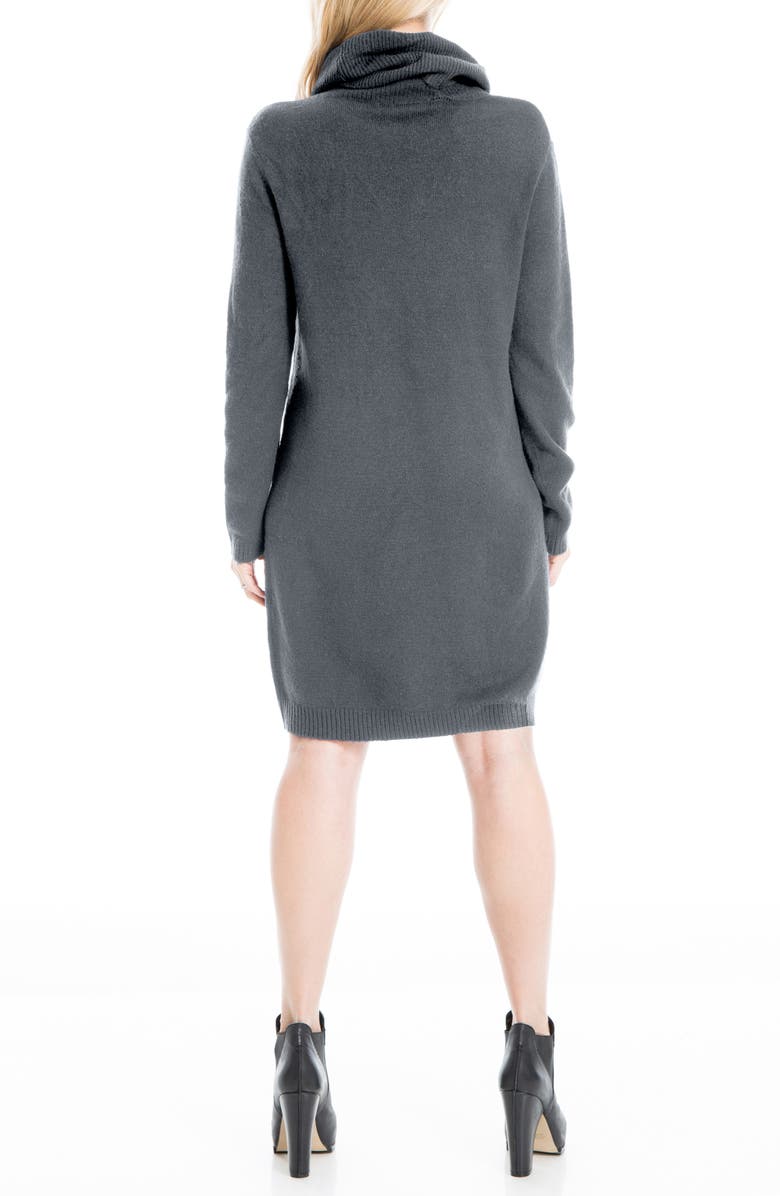 MAX STUDIO Cowl Neck Sweater Dress, Alternate, color,