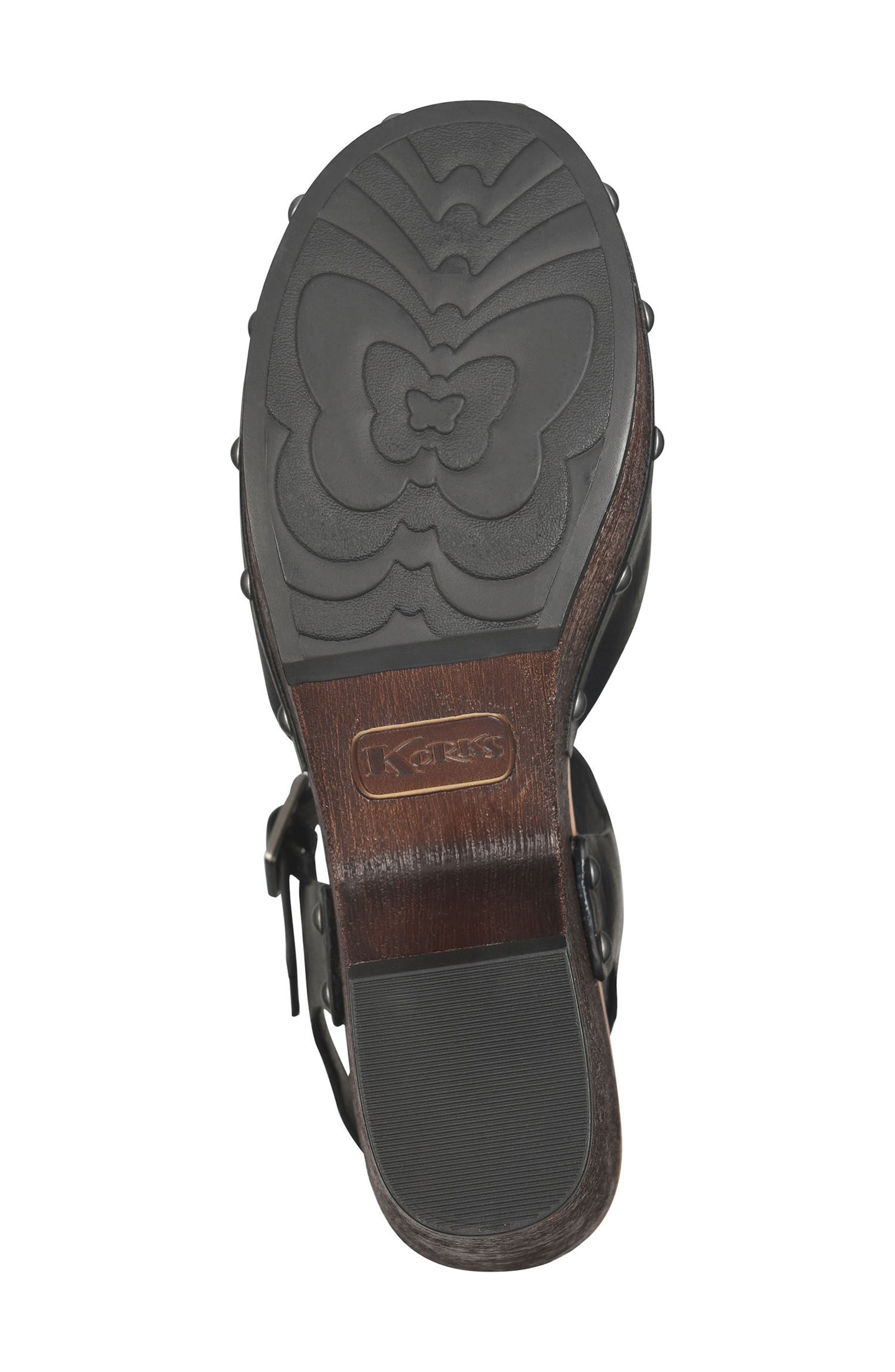 KORKS Lapra Platform Clog, Alternate, color, Black