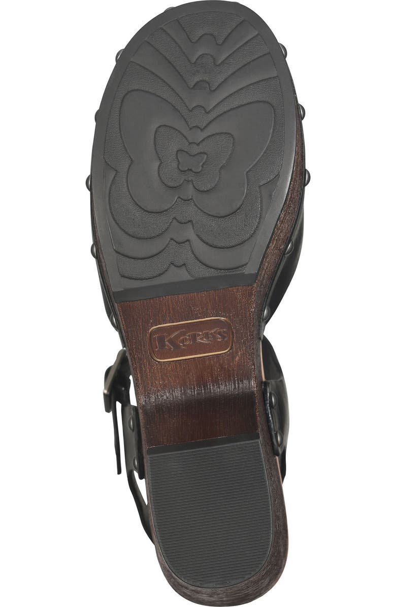 KORKS Lapra Platform Clog, Alternate, color, Black