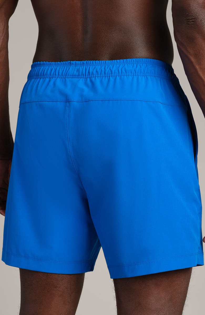 Rhone 5.5-Inch Water Repellent Swim Trunks, Alternate, color, Electric Blue