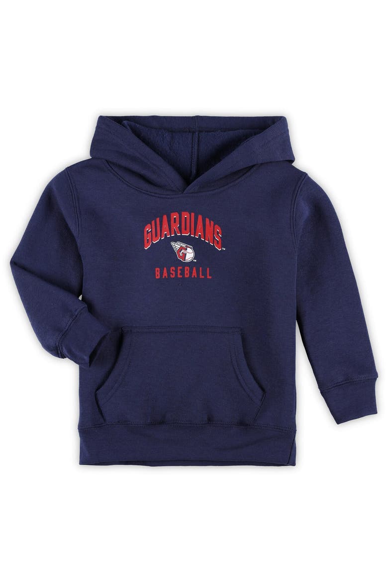 Toddler Navy/Gray Cleveland Guardians Play-By-Play Pullover Fleece Hoodie & Pants Set, Alternate, color, Navy