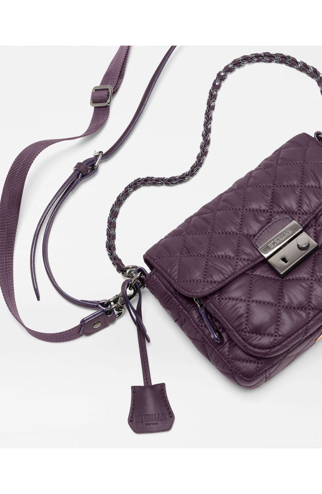 Small Crosby Lock Crossbody, Alternate, color, RAISIN