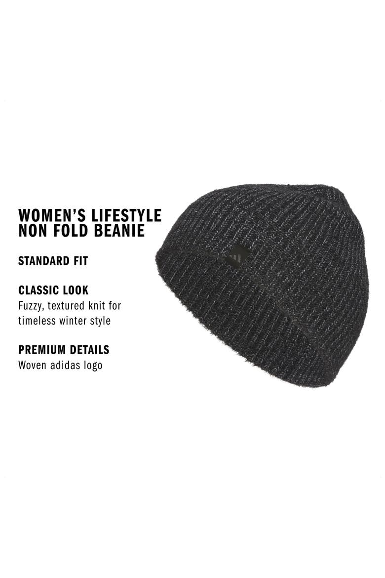 Lifestyle Beanie, Alternate, color, BLACK/ GREY/ BLACK