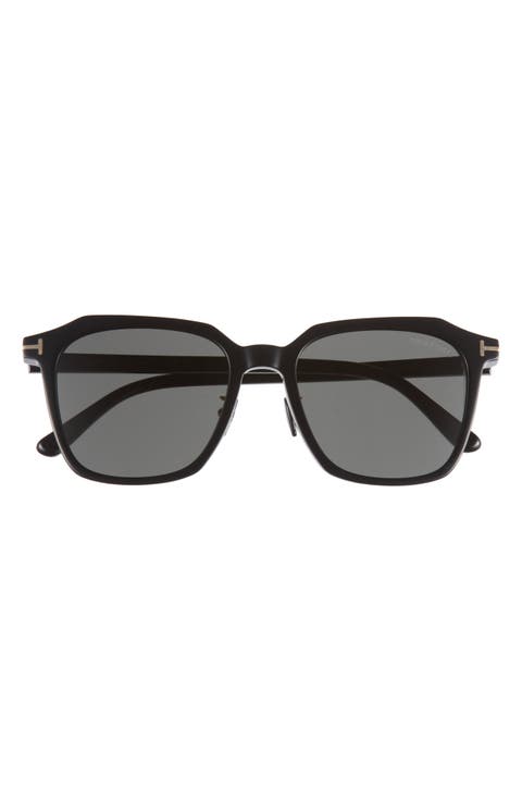 54mm Geometric Sunglasses