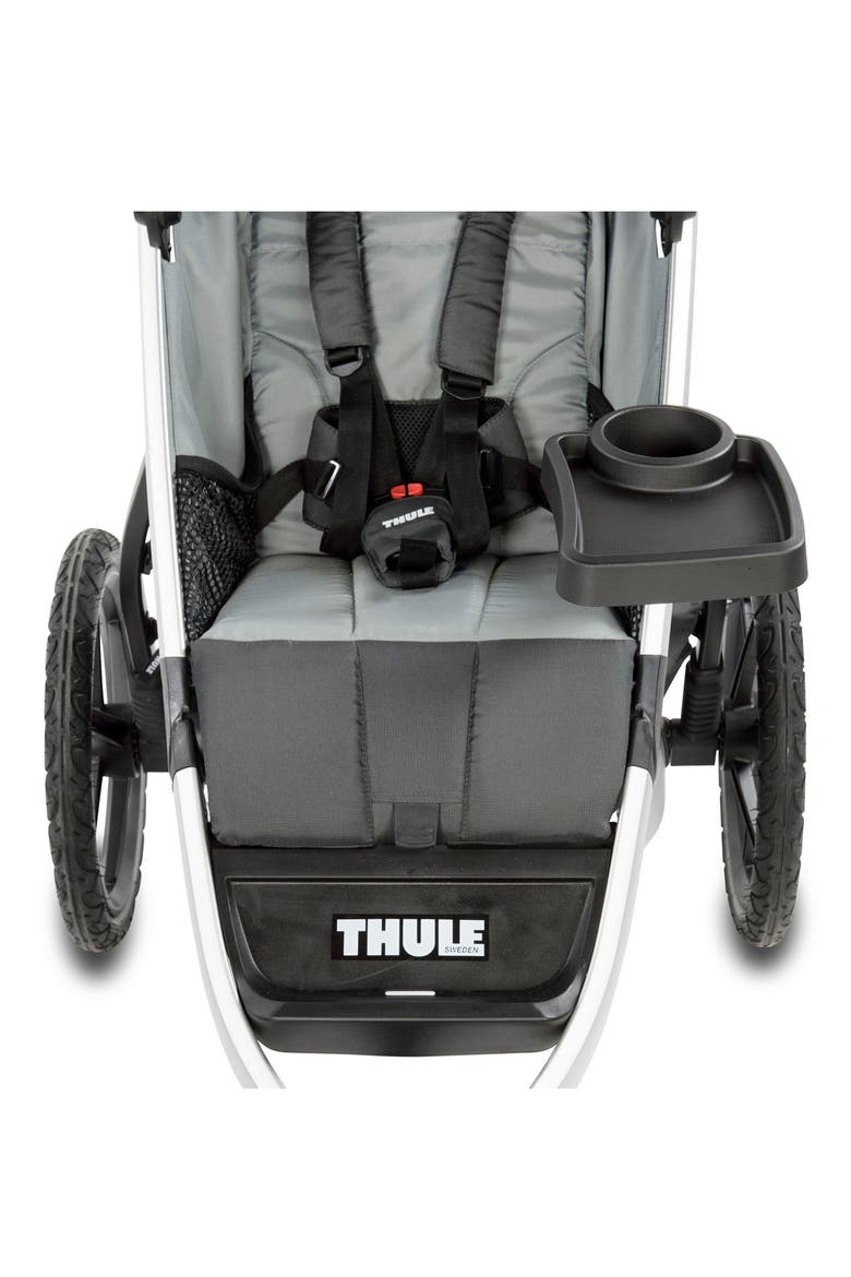 Urban Glide Jogging Stroller with Snack Tray & Cup Holder Console, Alternate, color, DARK SHADOW