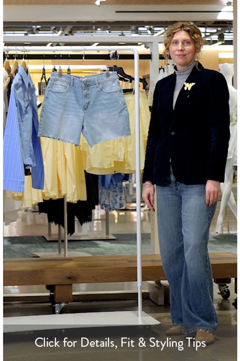 The Icon Cutoff Denim Shorts video