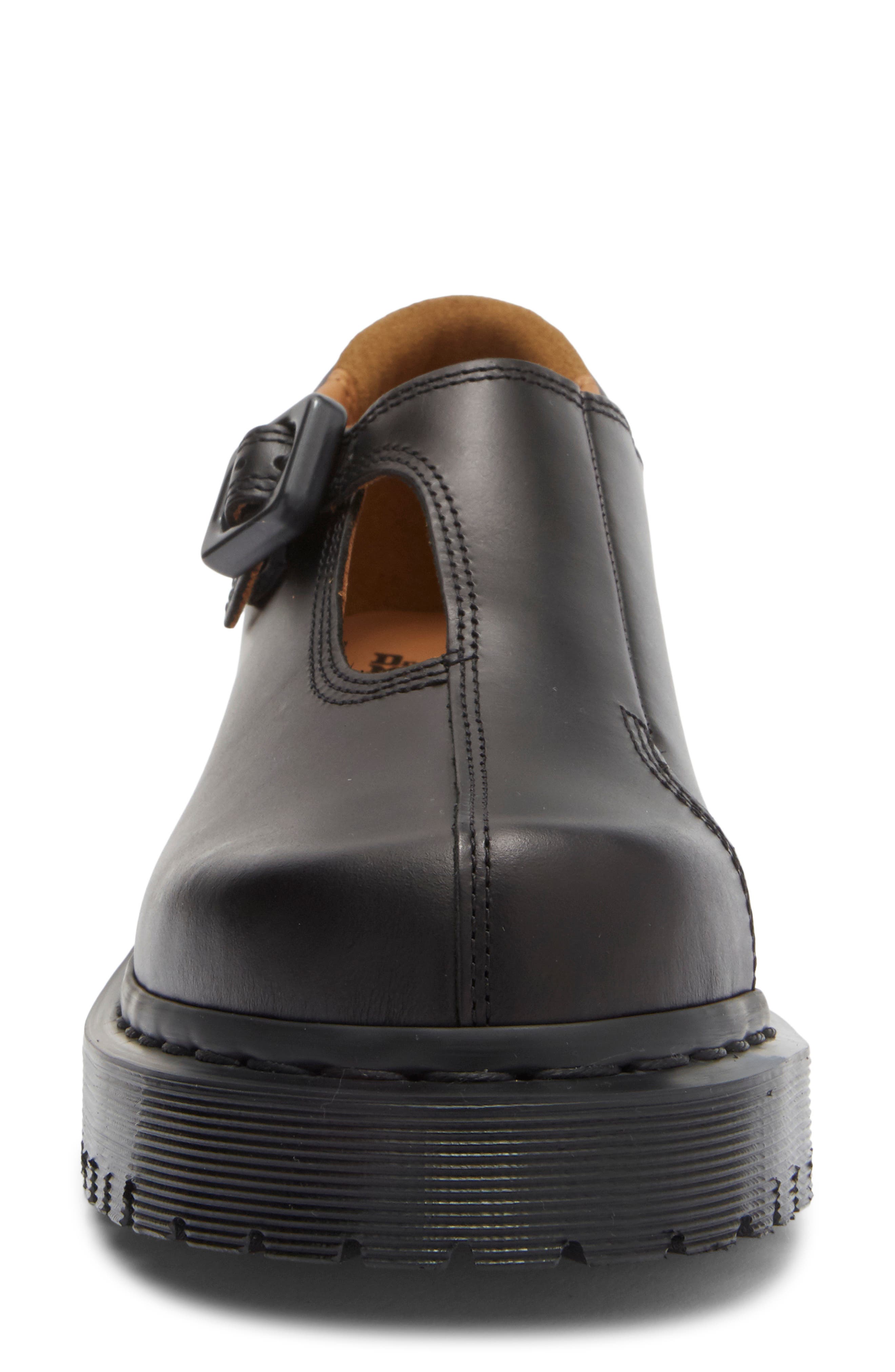 Dr. Martens Rejena Mary Jane Platform Flat, Alternate, color, Black