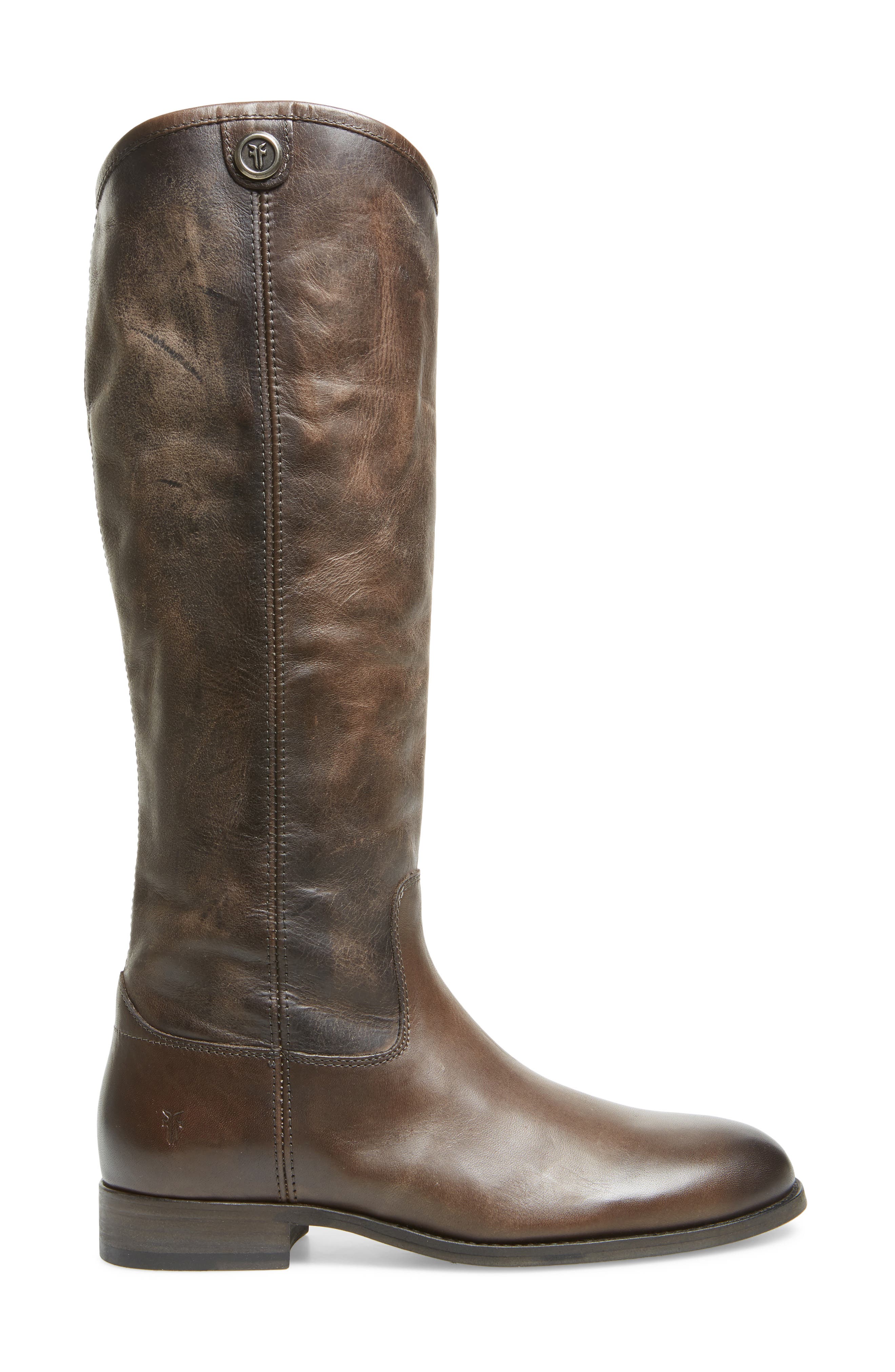 Melissa Button 2 Knee High Boot, Alternate, color, SLATE LEATHER