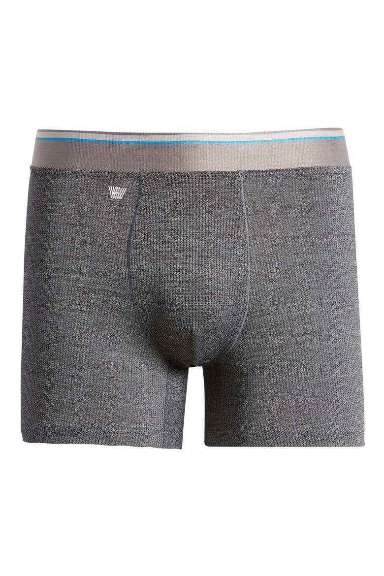 AIRKNITx Performance Boxer Briefs, Alternate, color, CHARCOAL HEATHER