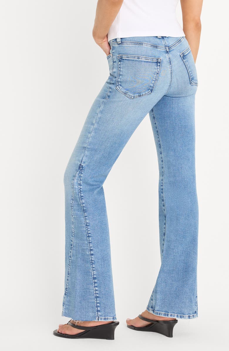 Good American Soft-Tech Good Classic Bootcut Jeans, Alternate, color, Indigo1019