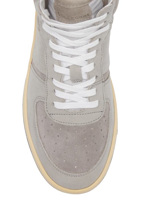 Collegium Pillar Destroyer High Top Sneaker In Gray