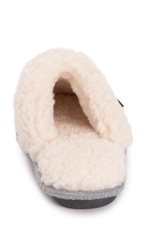 Muk Luks Frida Faux Fur Lined Scuff Slipper