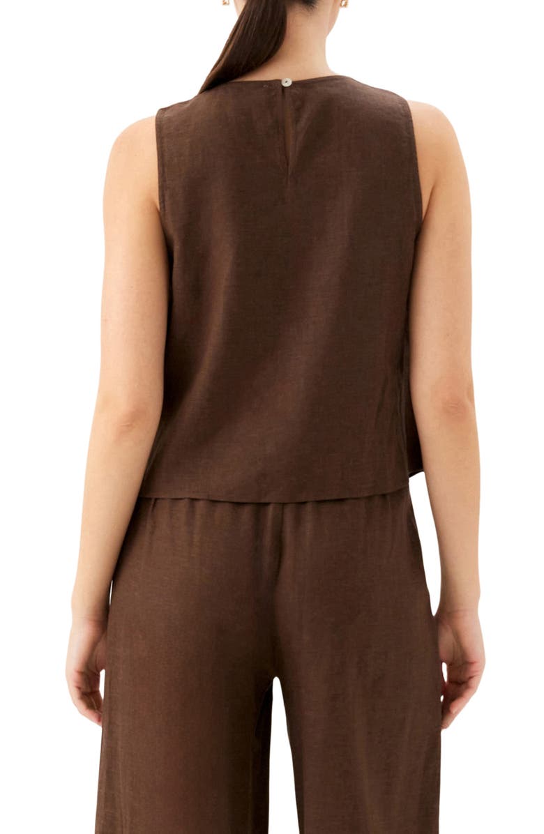 FIFTEEN TWENTY Elina Embroidered Sleeveless Top, Alternate, color, 