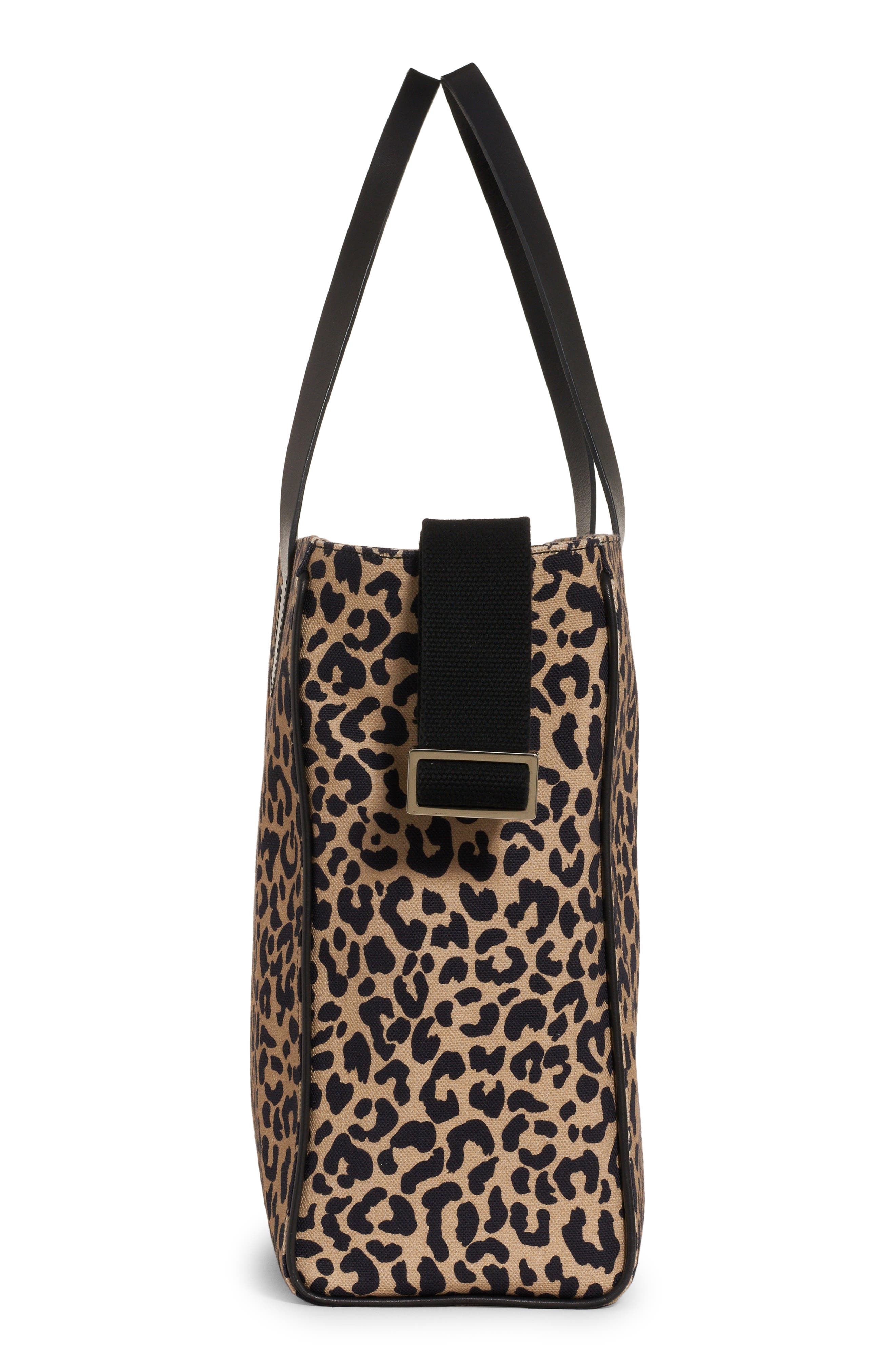 Golden Goose California East/West Canvas Shopper Tote, Alternate, color, 