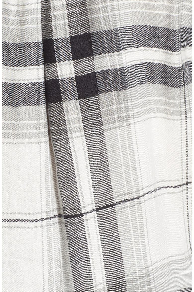 Plaid Tunic Shirt, Alternate, color, IVORY DOYLE PLAID