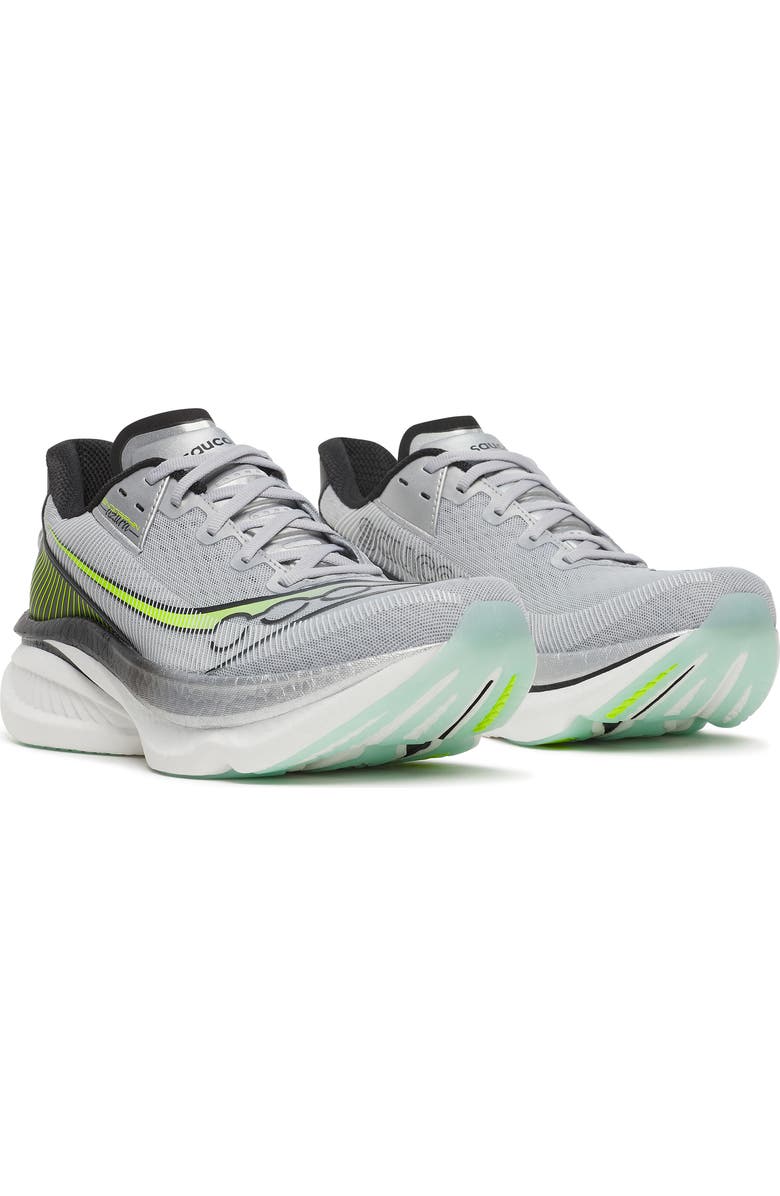 Saucony Endorphin Azura Running Shoe, Main, color, Silver/ Black