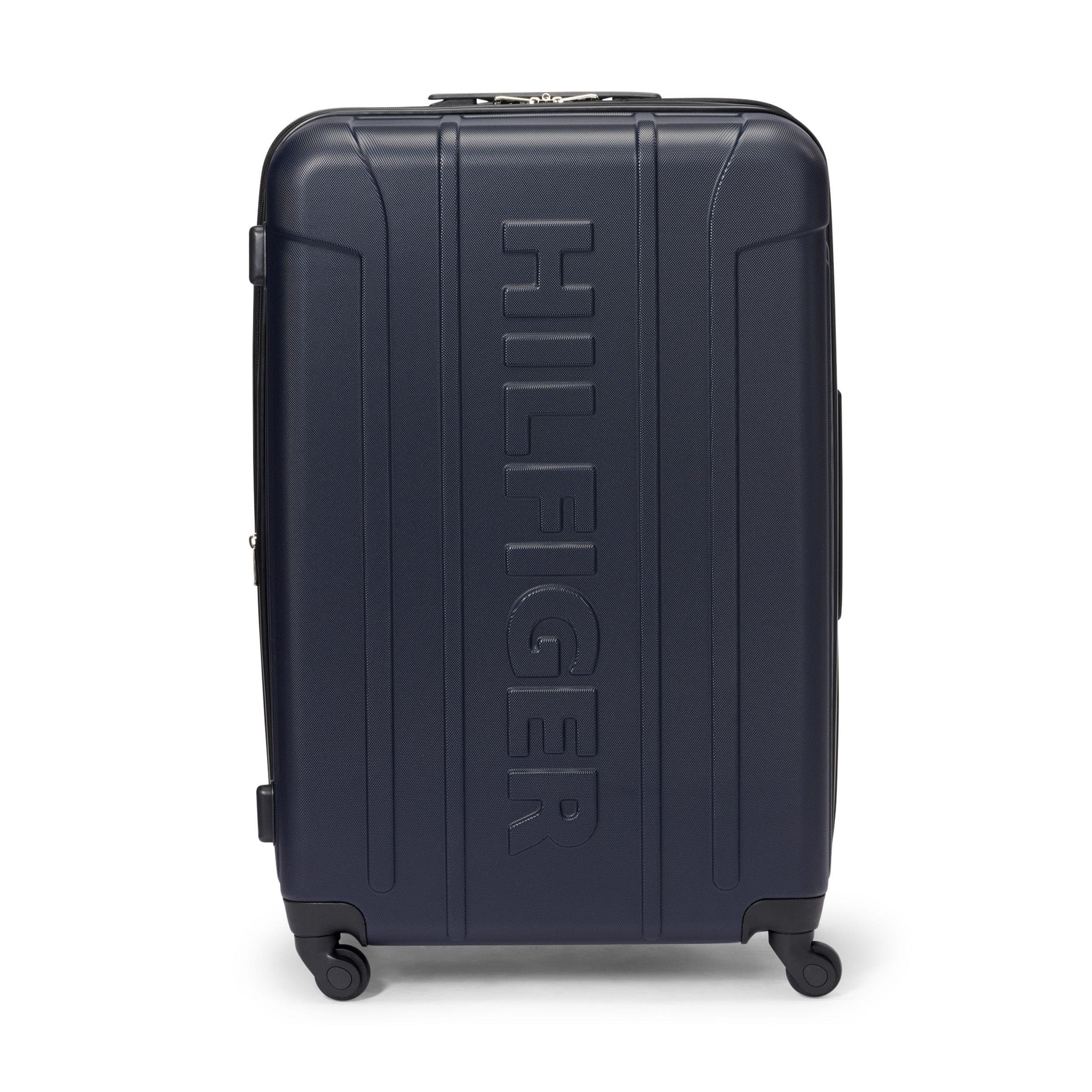 Tommy Hilfiger Big Hilfiger 28" Upright Suitcase, Main, color, Navy