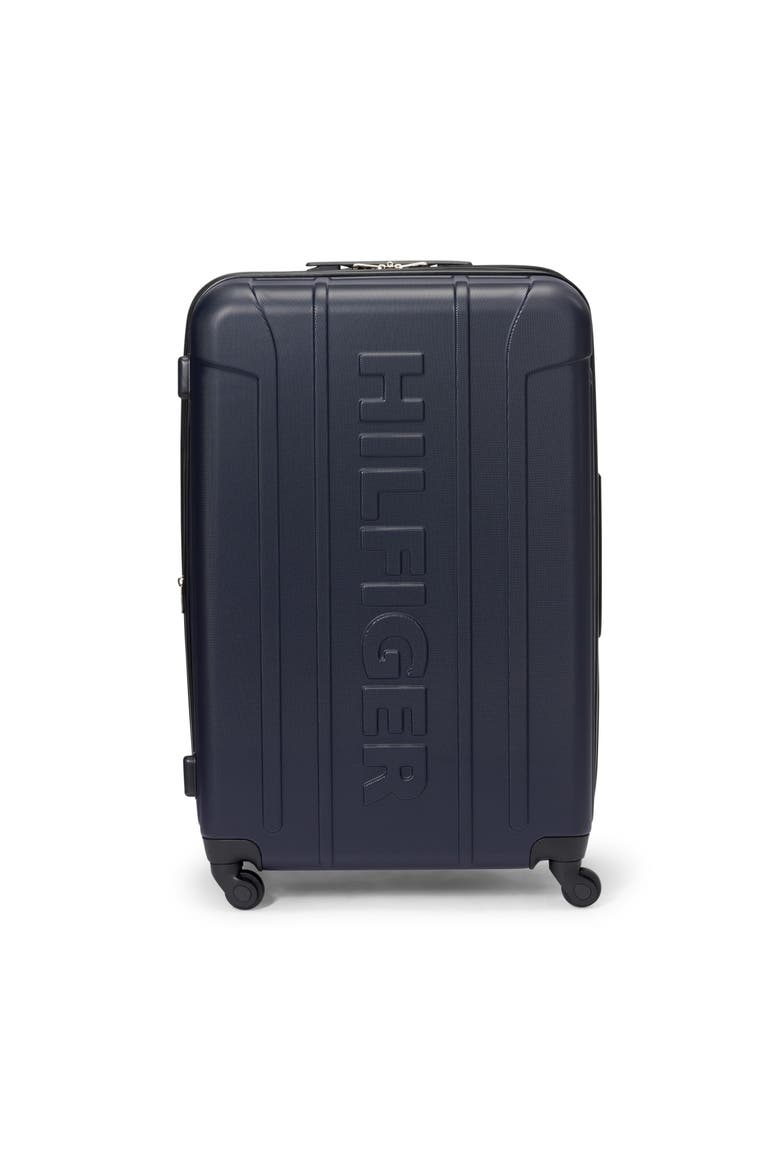 Big Hilfiger 28" Upright Suitcase, Main, color, Navy