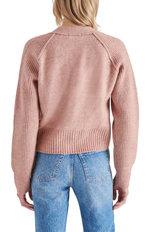 Steve Madden Beckie V-neck Cardigan In Hazelnut