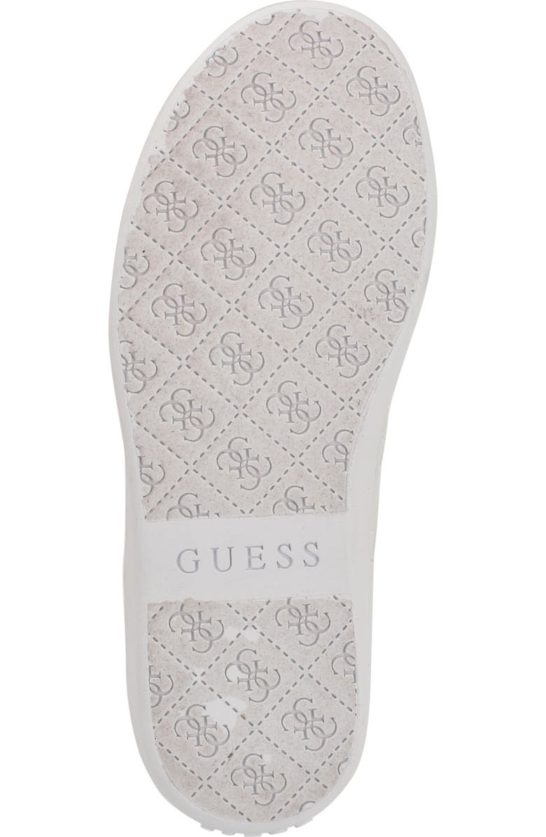 GUESS Naoko Sneaker, Alternate, color, White