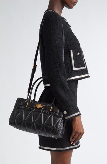 Medium Medusa '95 Quilted Leather Tote