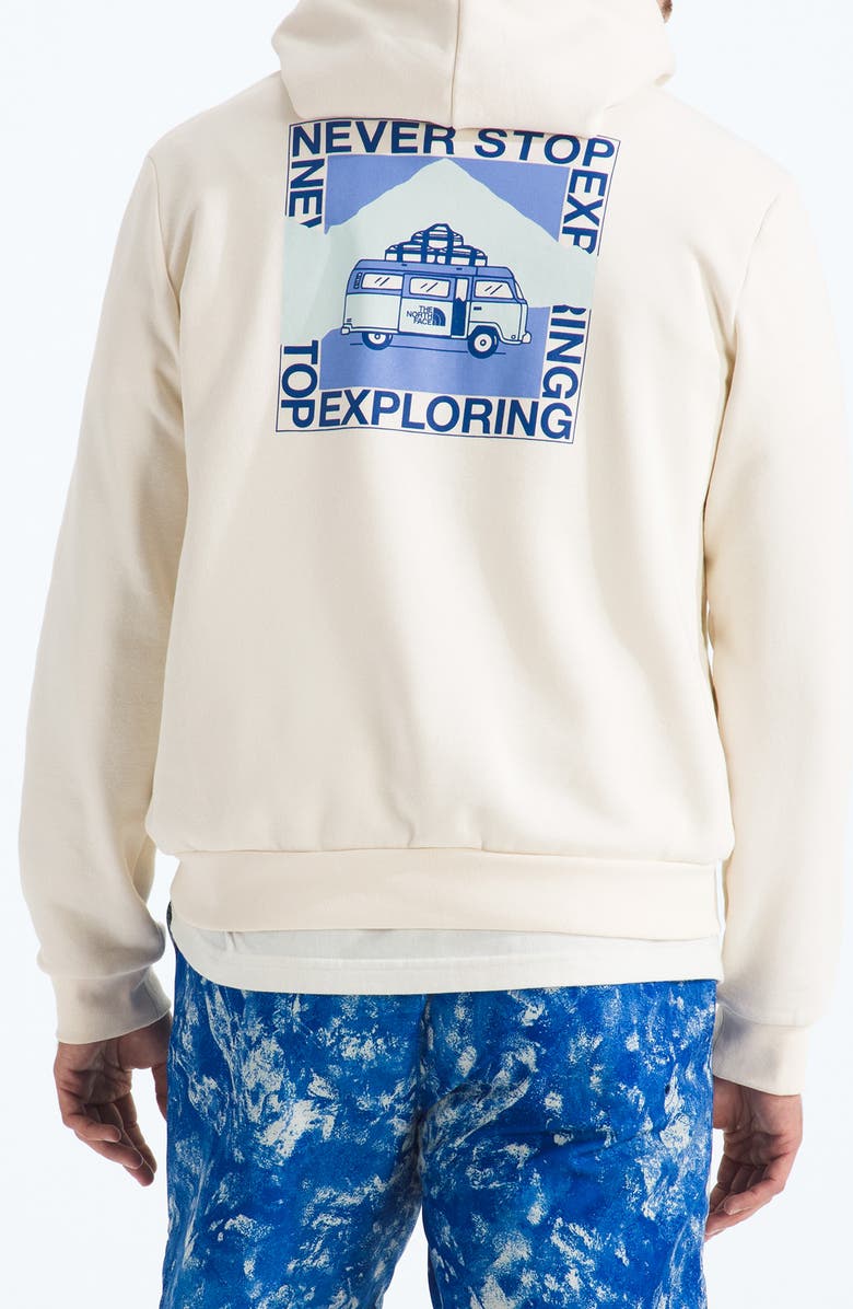 The North Face Escape the City Pullover Hoodie, Alternate, color, White Dune