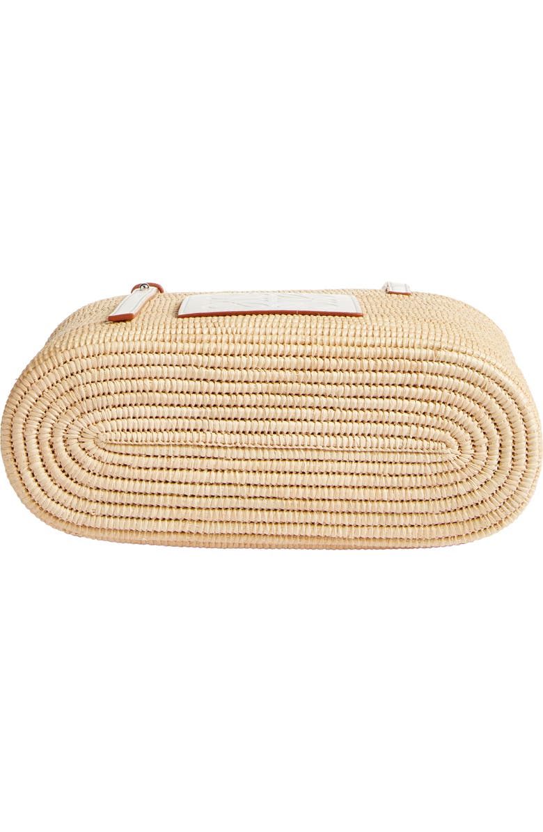 Loewe x Paula's Ibiza Small Square Raffia Basket Bag, Alternate, color,