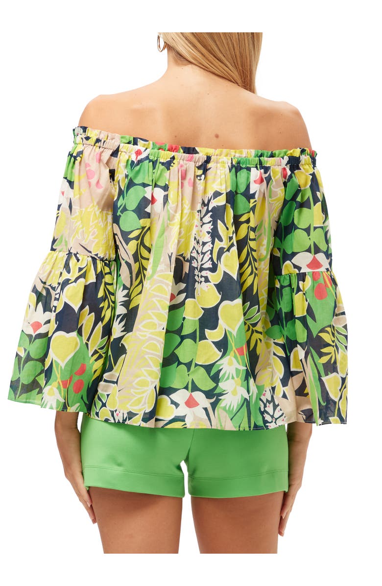 Trina Turk Off the Shoulder Floral Perry Top, Alternate, color,
