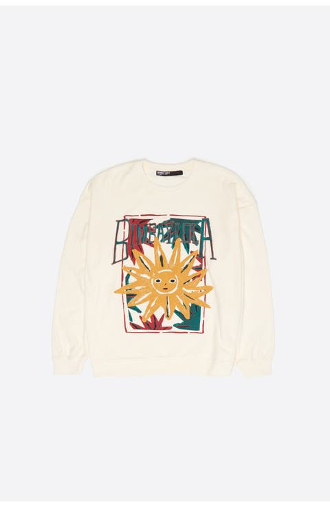 Toweling Sun Logo Sweatshirt