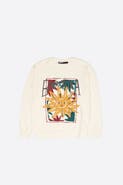 Bimba y Lola Toweling Sun Logo Sweatshirt