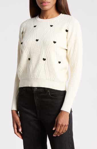 3D Heart Sweater