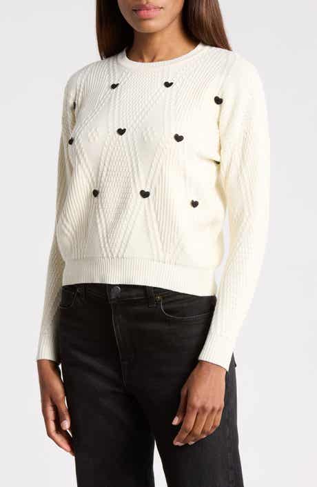 3D Heart Sweater